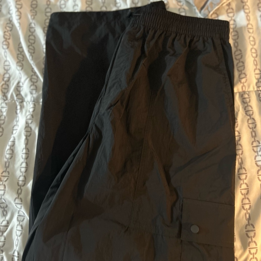 PINK Victoria's Secret Black Cargo Pants